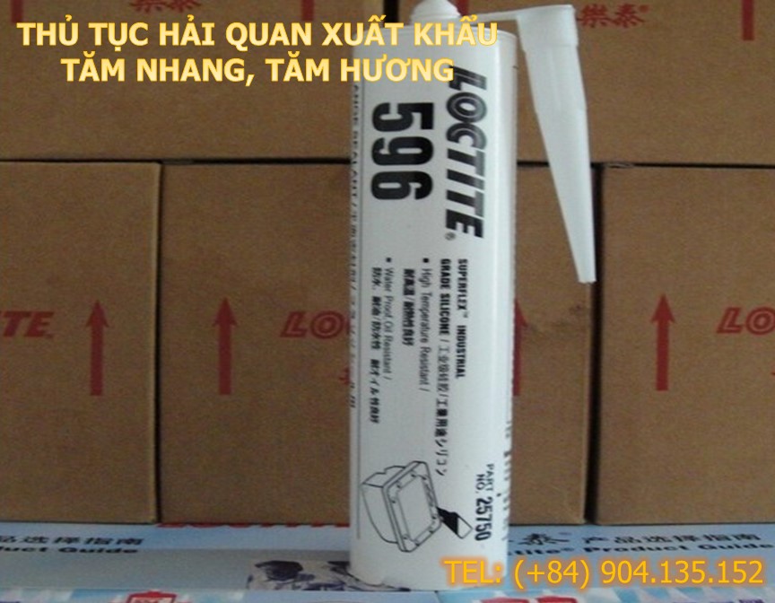 THỦ TỤC NHẬP KHẨU KEO DÁN SILICONE CÔNG NGHIỆP TỪ TRUNG QUỐC